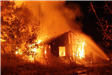 Barn fire 10-11-2009
