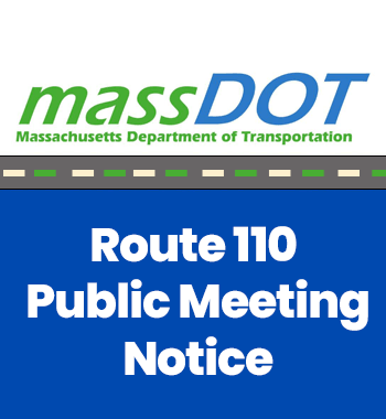 Route 110 Public Meeting Notice