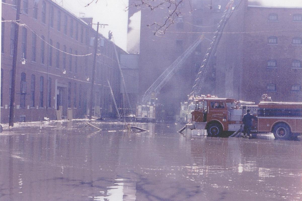 Lowell Mill Fire 3-27-87