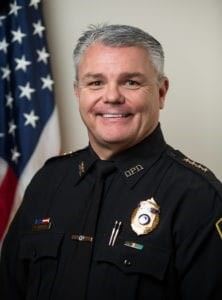 Chief Bartlett Smiling