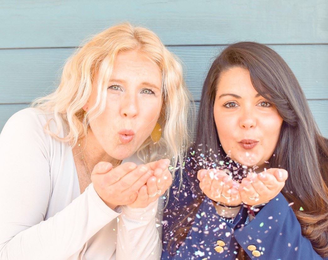 Rachel Polizzotti and Amanda Clermont