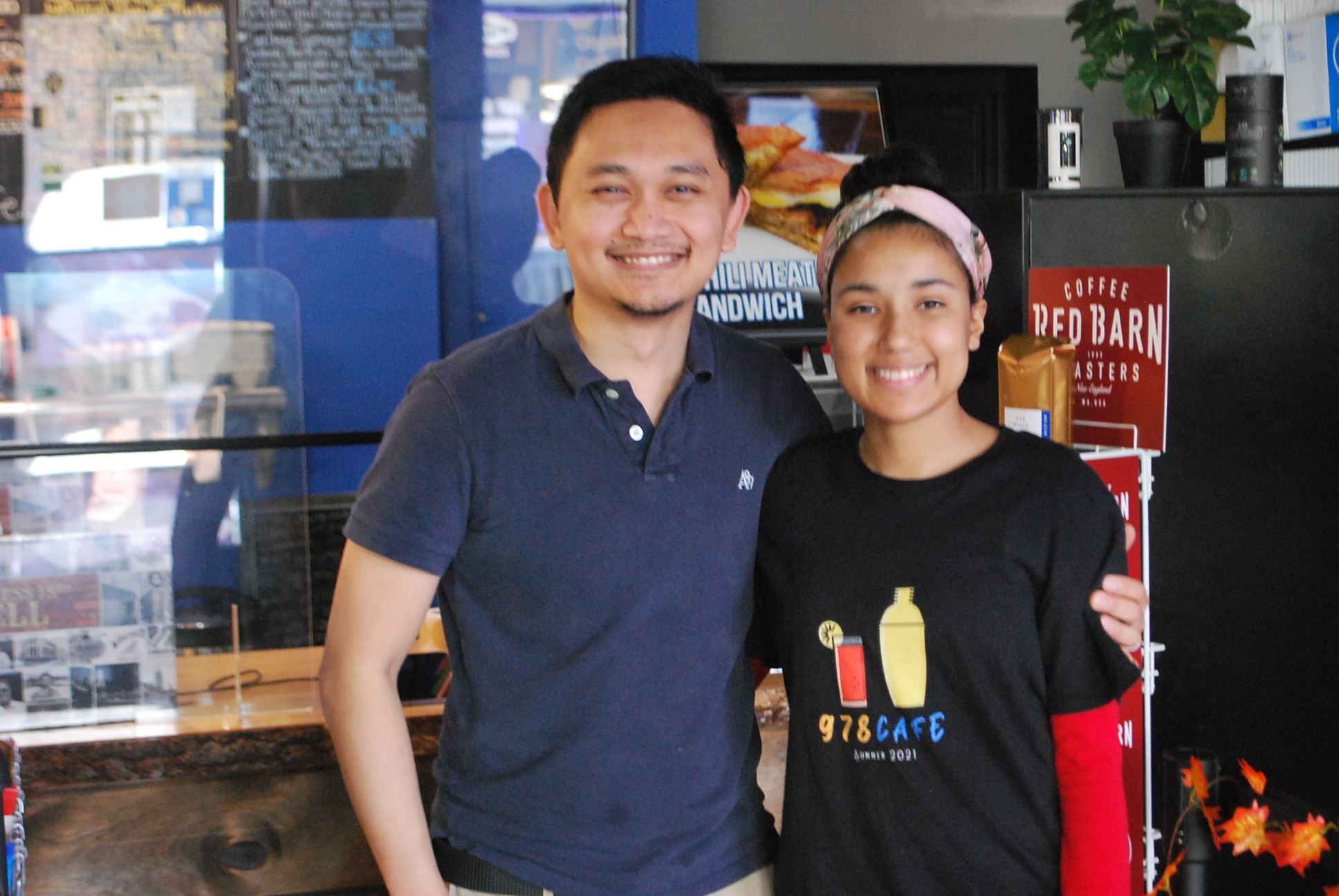 978 Cafe owners Dara and Didi