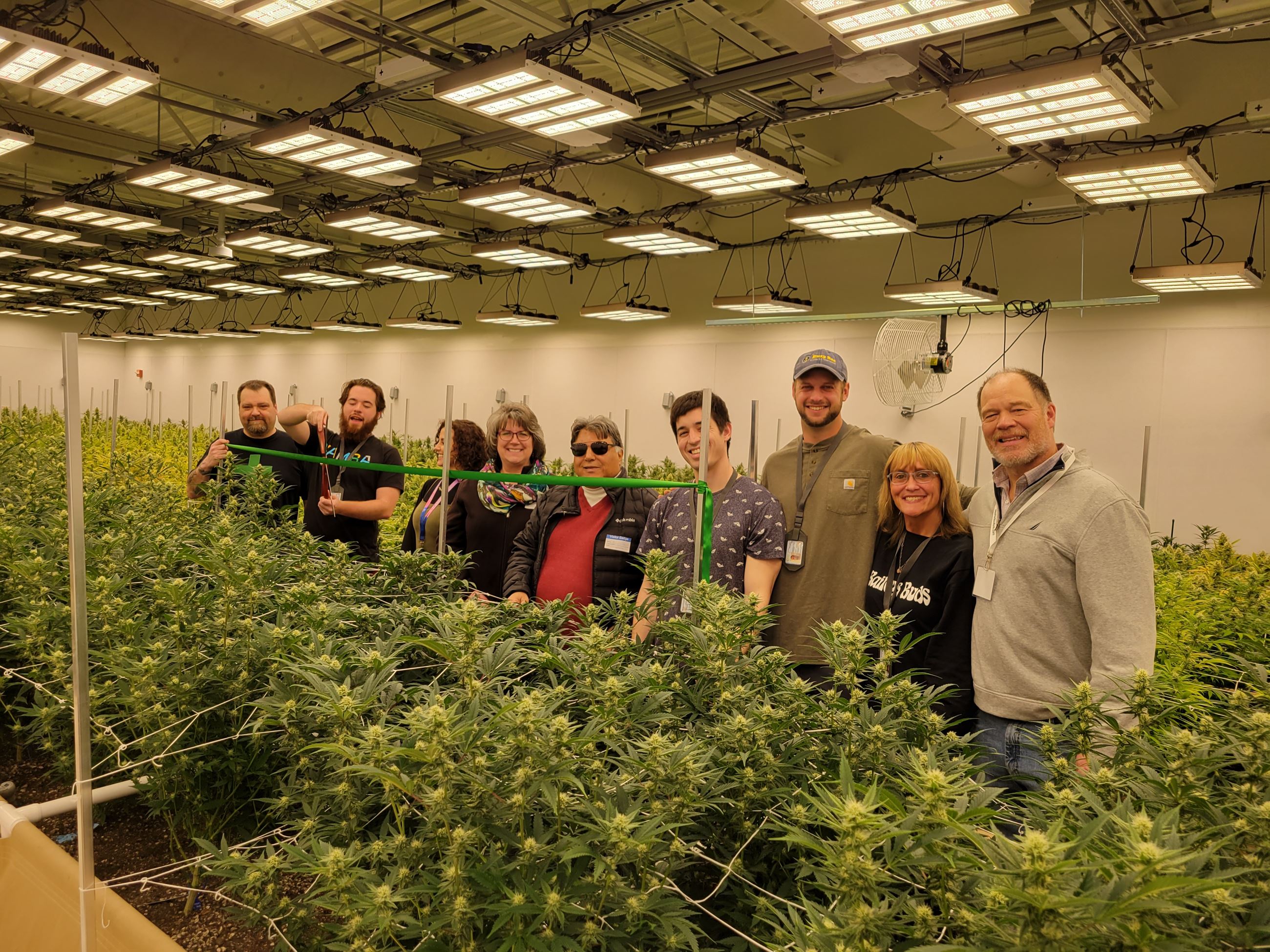 Ribbon-cutting ceremony for Bailey's Buds