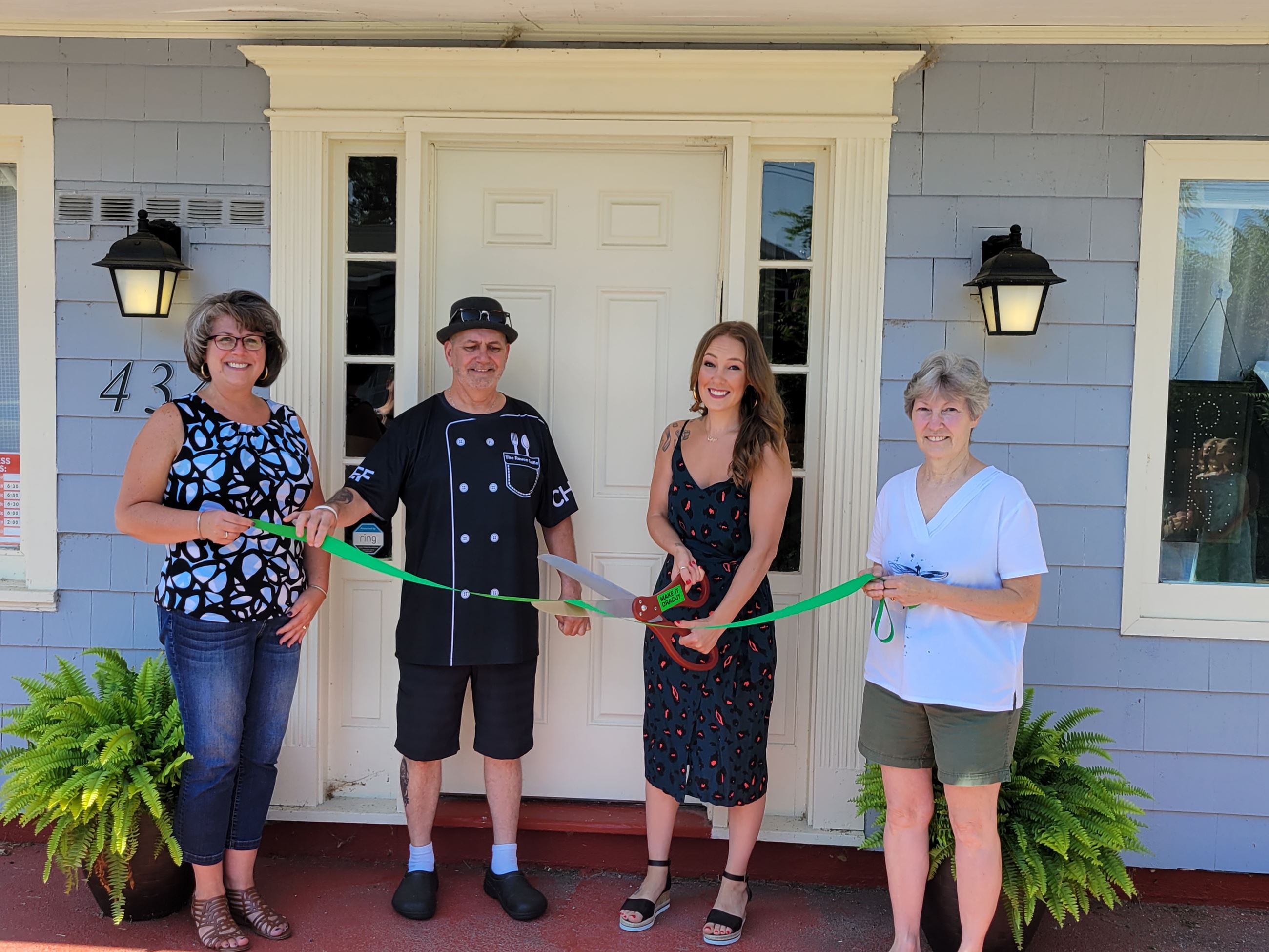 Ribbon-cutting ceremony for KK Tailoring & Custom Design