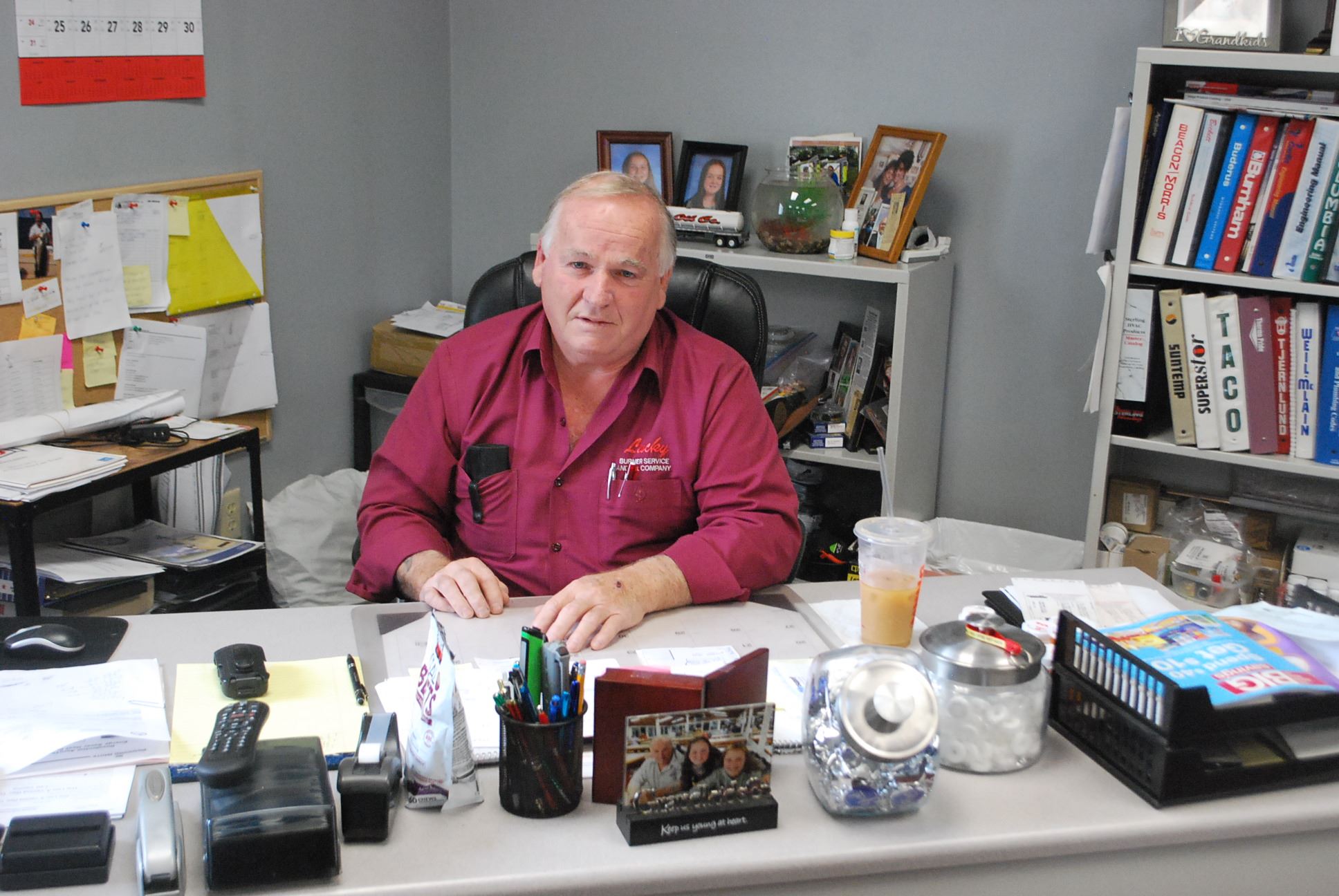 Leo Vezina at Lucky Oil Burner Service and Oil Delivery