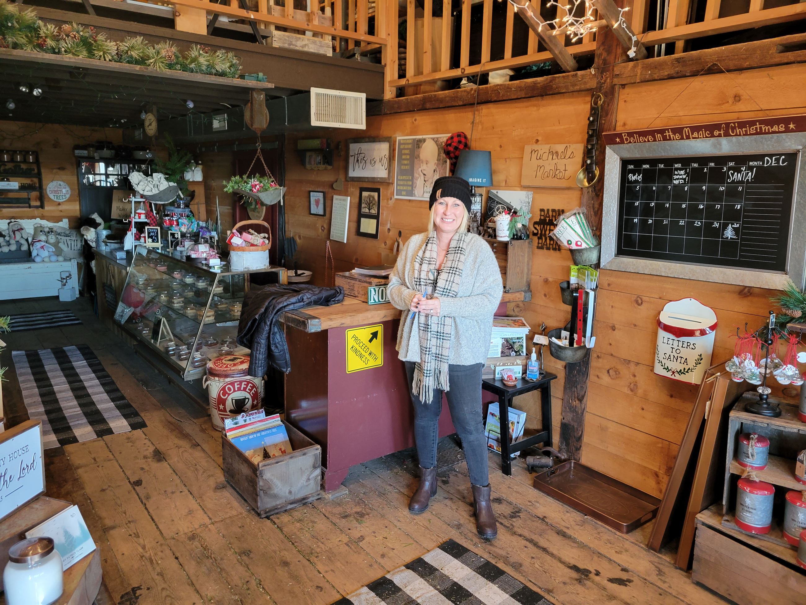 Christi Guthrie at Lily Mack Farm