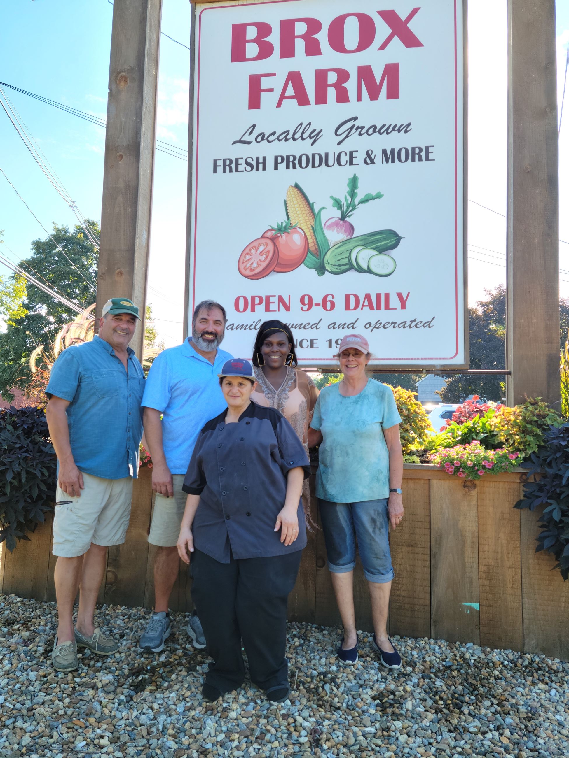 The crew at Brox Farm