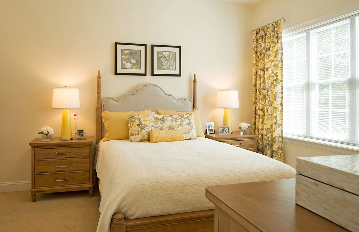A bedroom at The Arbors