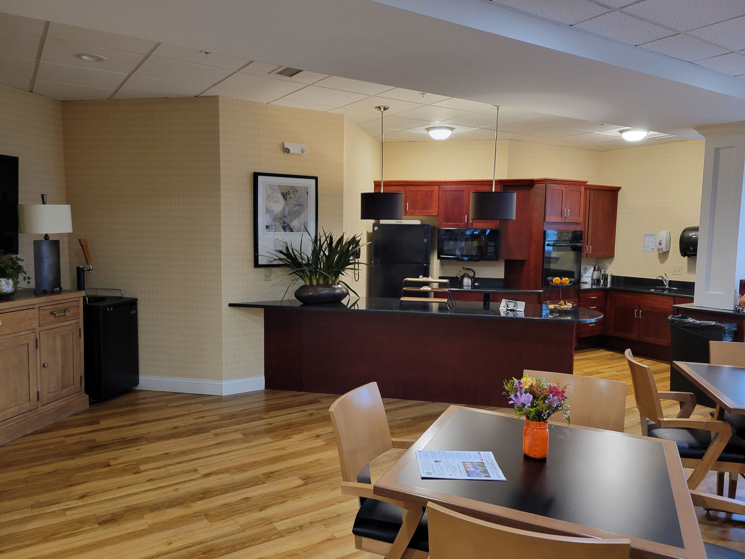 The Arbors has a pub.