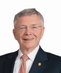 Enterprise Bank founder and chairman George Duncan