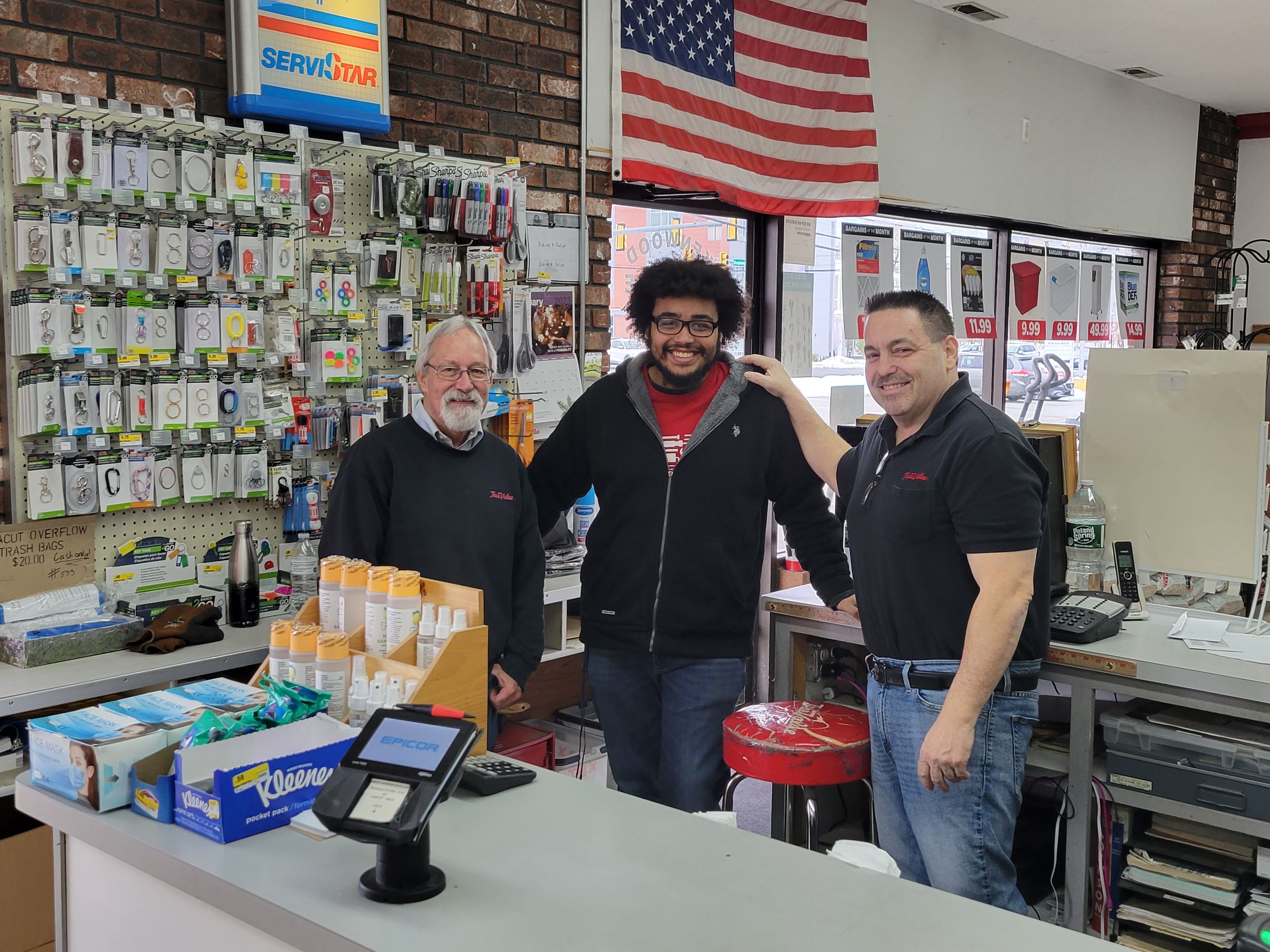 The crew at Kenwood True Value Hardware
