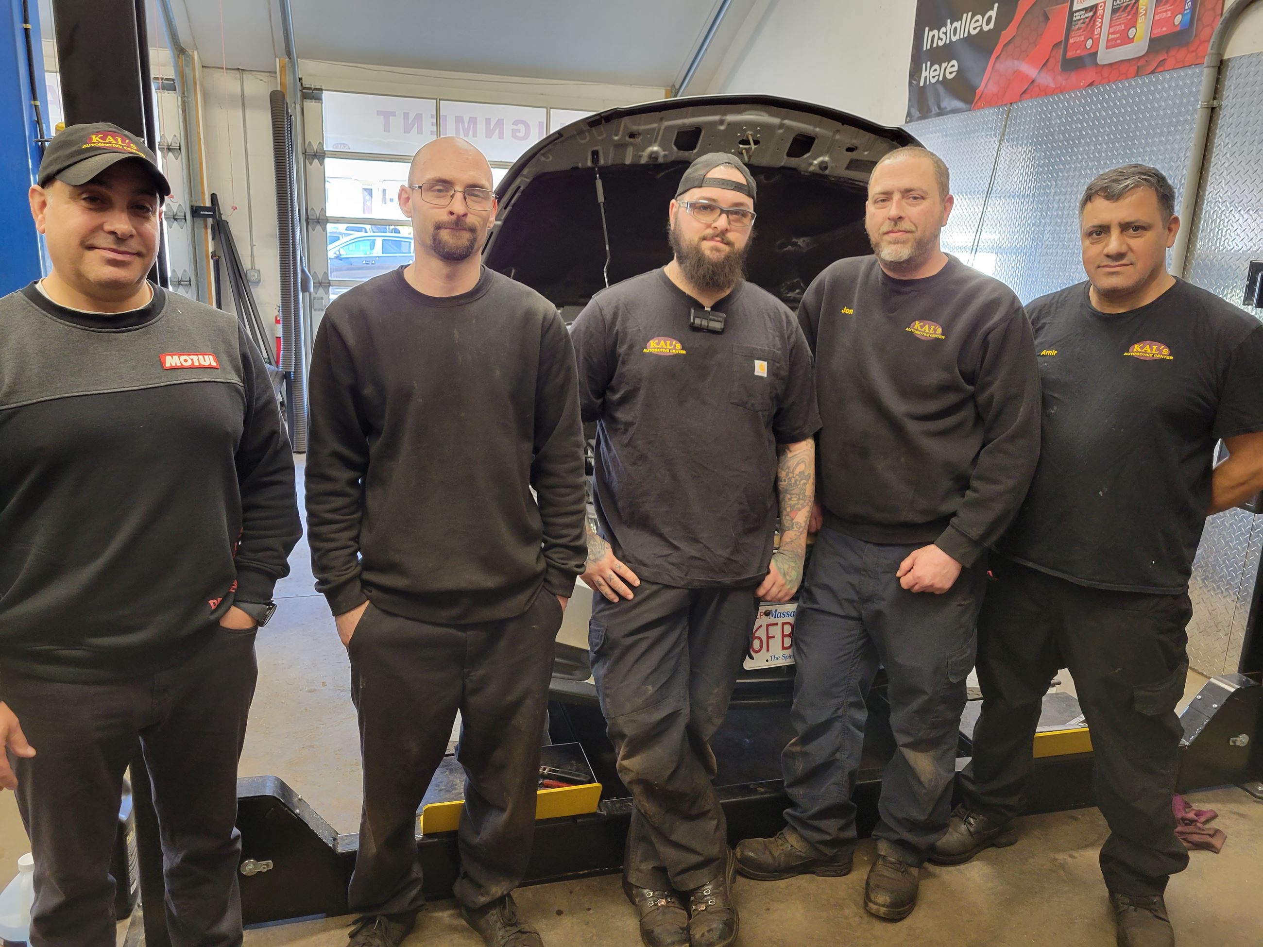 The crew at Kal's Automotive Center