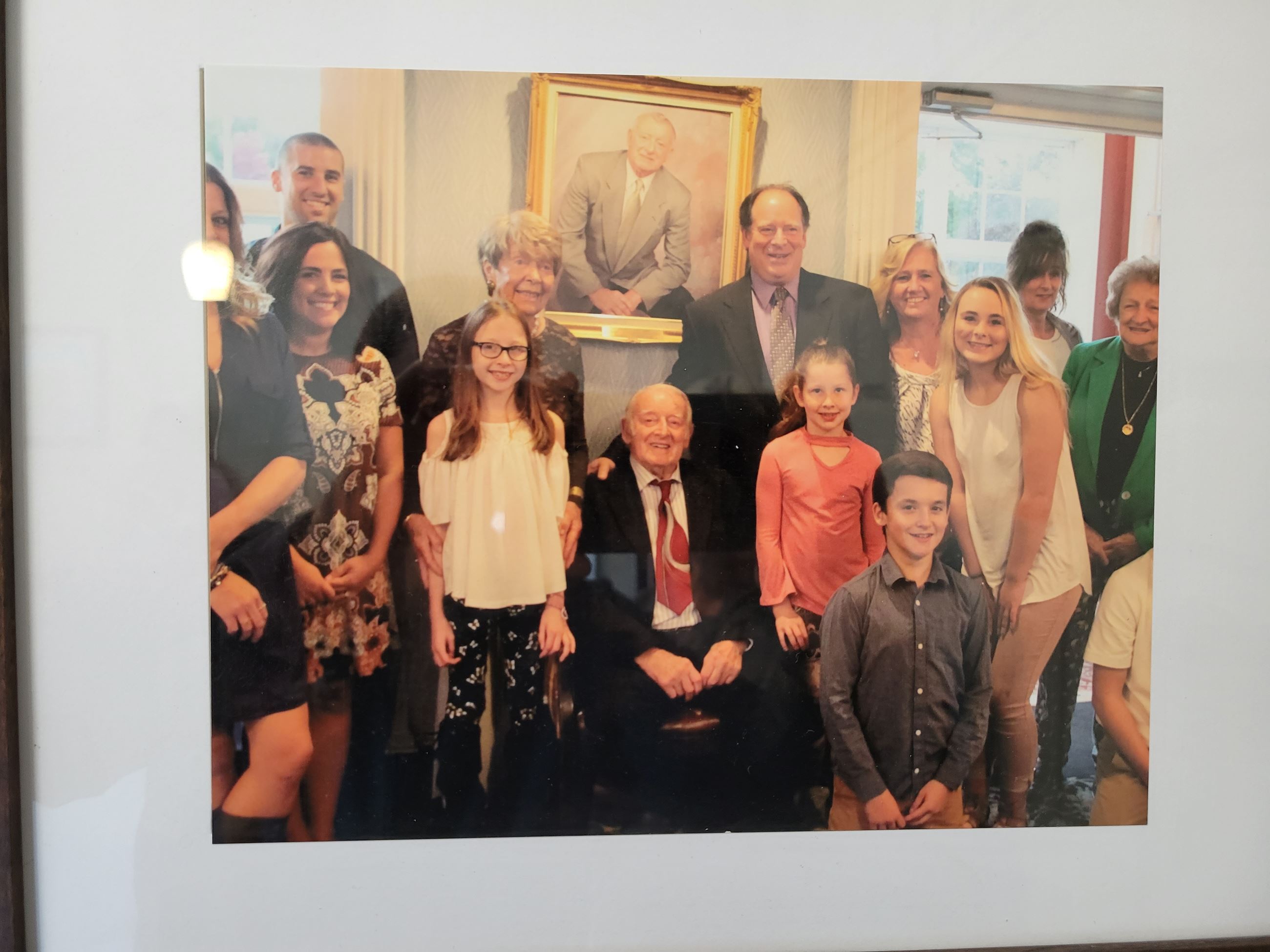 Lenzi’s main function hall is set up for a buffet. (COURTESY LENZI’S CATERING)