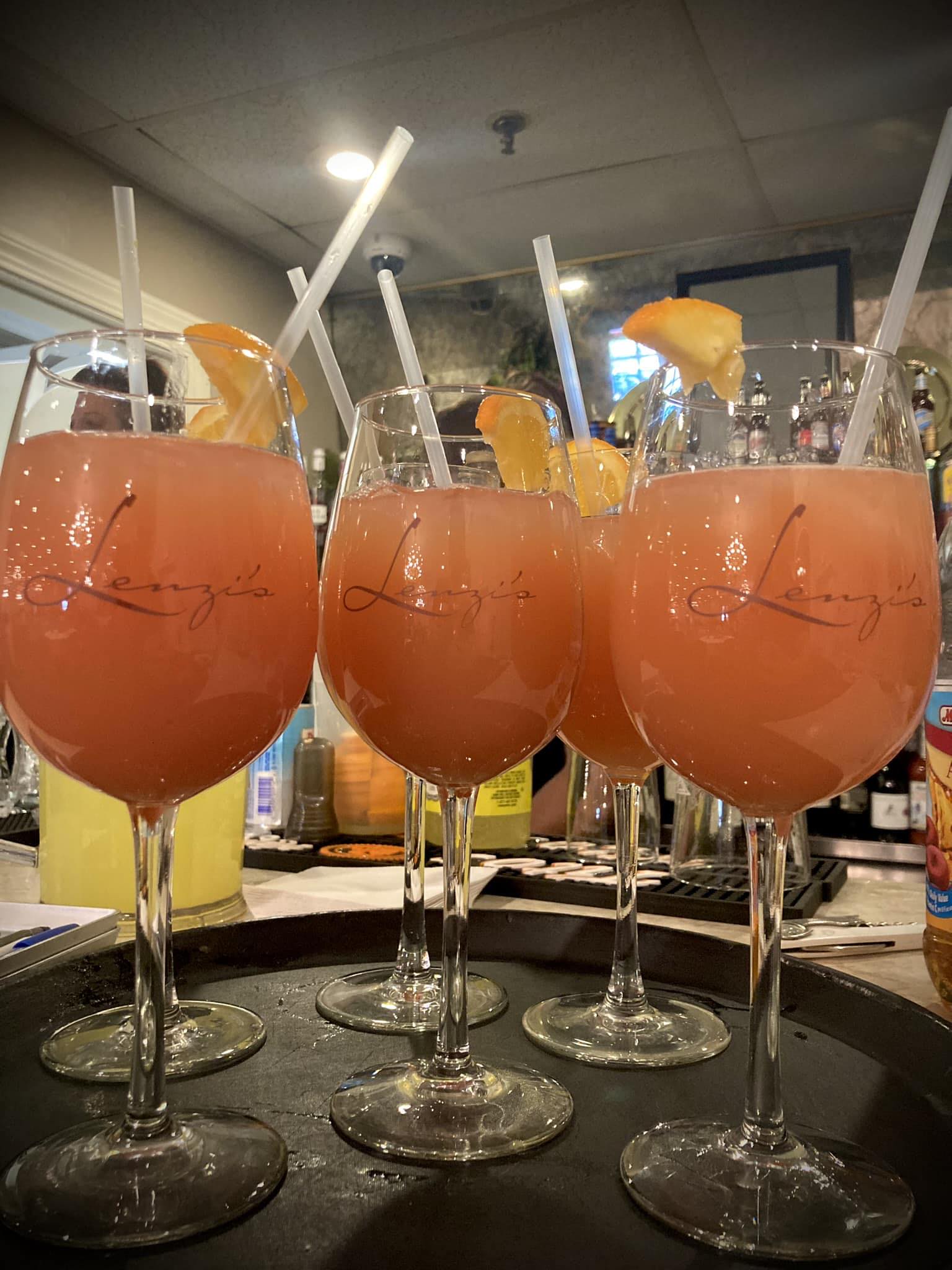 Have a drink! (COURTESY LENZI’S CATERING)