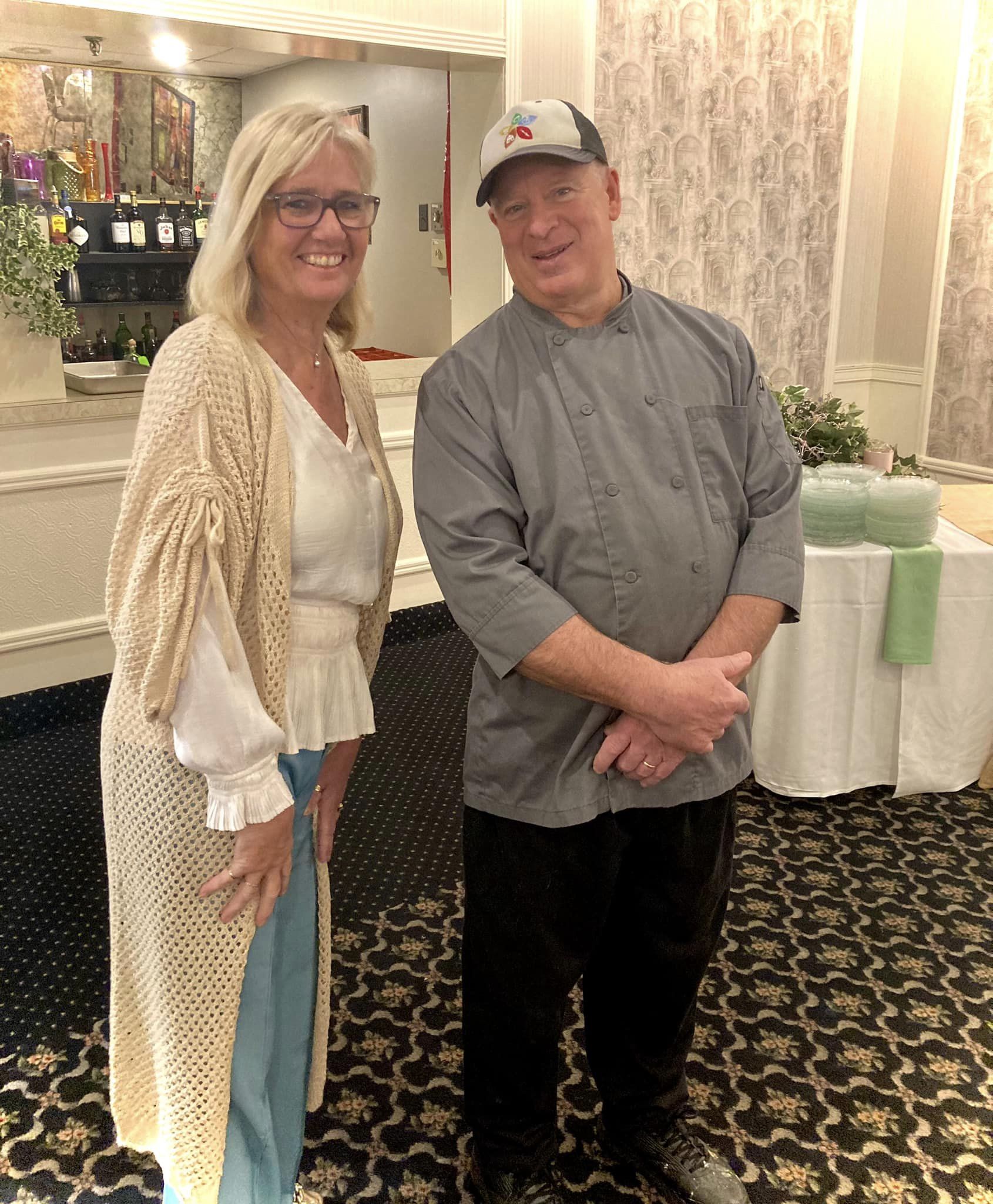Sandy and Mike Lenzi have owned Lenzi’s Catering since 2001. (COURTESY LENZI’S CATERING)