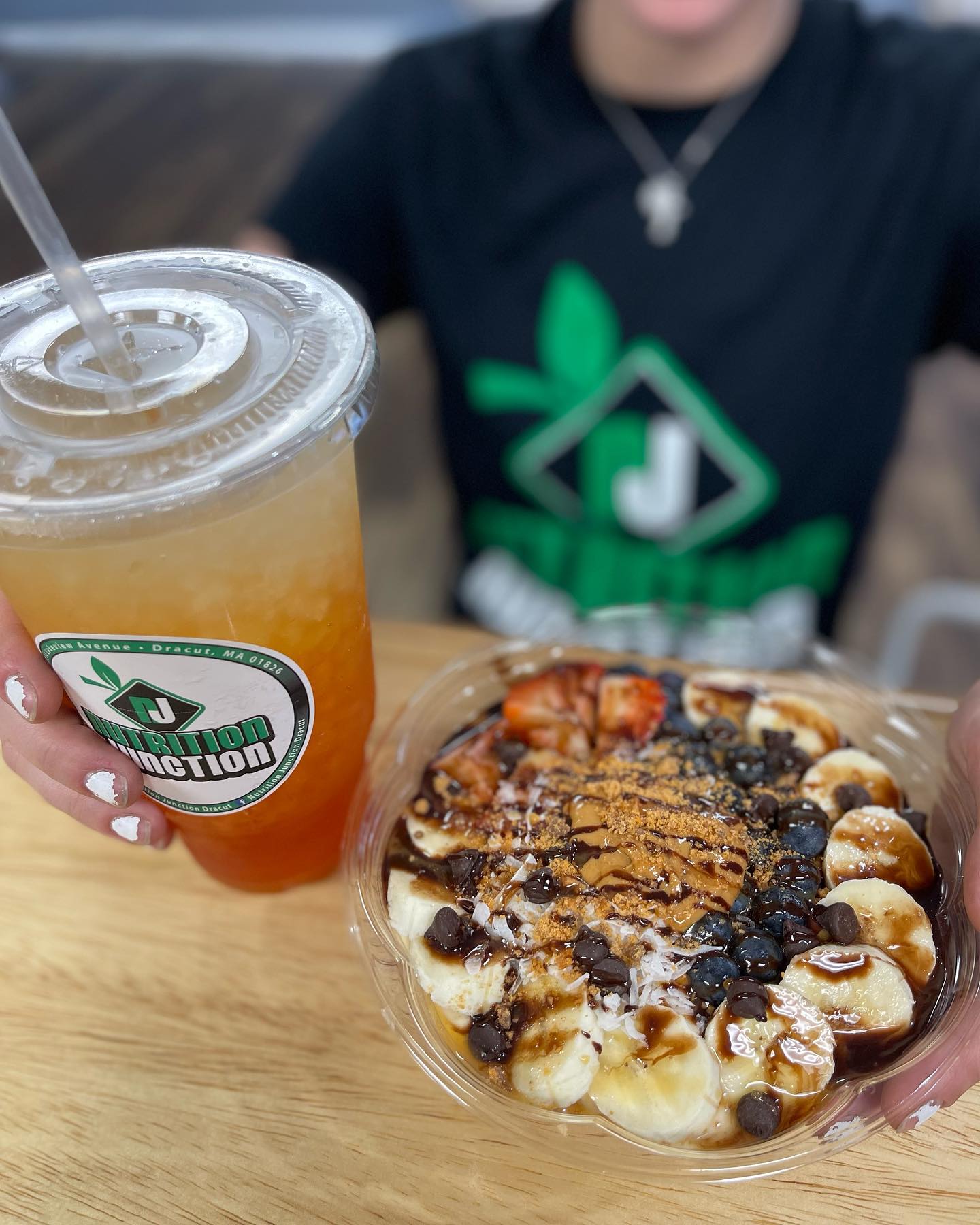 8: Tea and a protein bowl with more than 30 grams of protein (COURTESY NUTRITION JUNCTION)