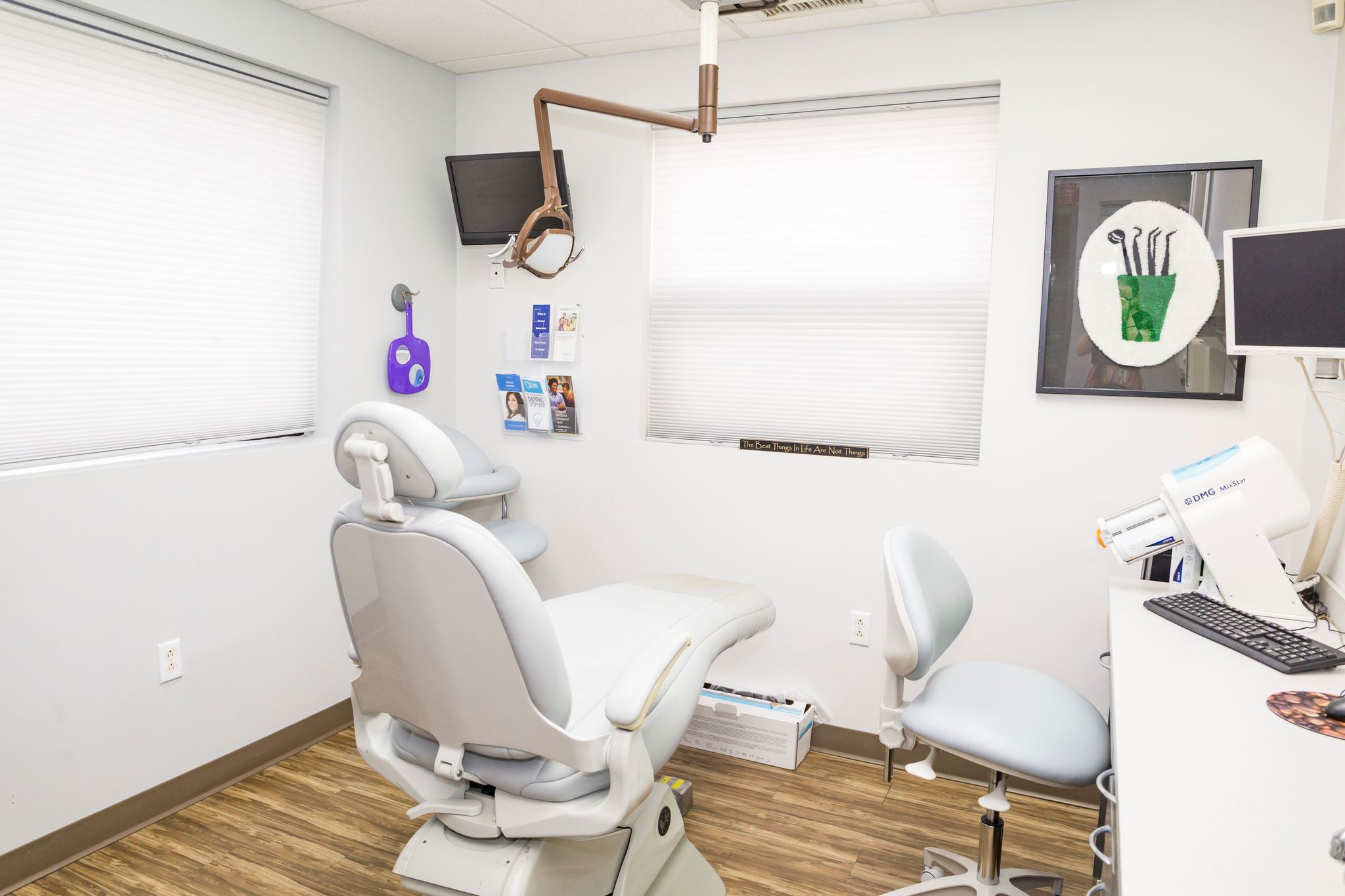 A work station at Dadiala Family Dentistry (COURTESY DADIALA FAMILY DENTISTRY)