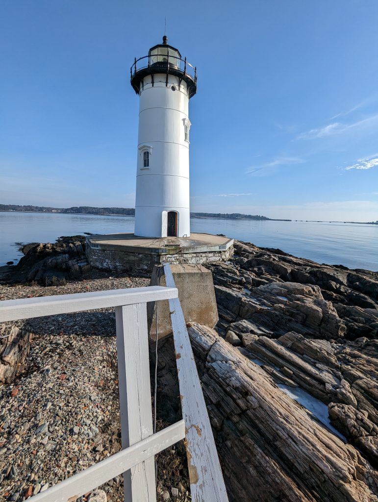 Portsmouth Harbor Lighthouse, where Ron saw a ghost (COURTESY PORTSMOUTH HARBOR LIGHTHOUSE)
