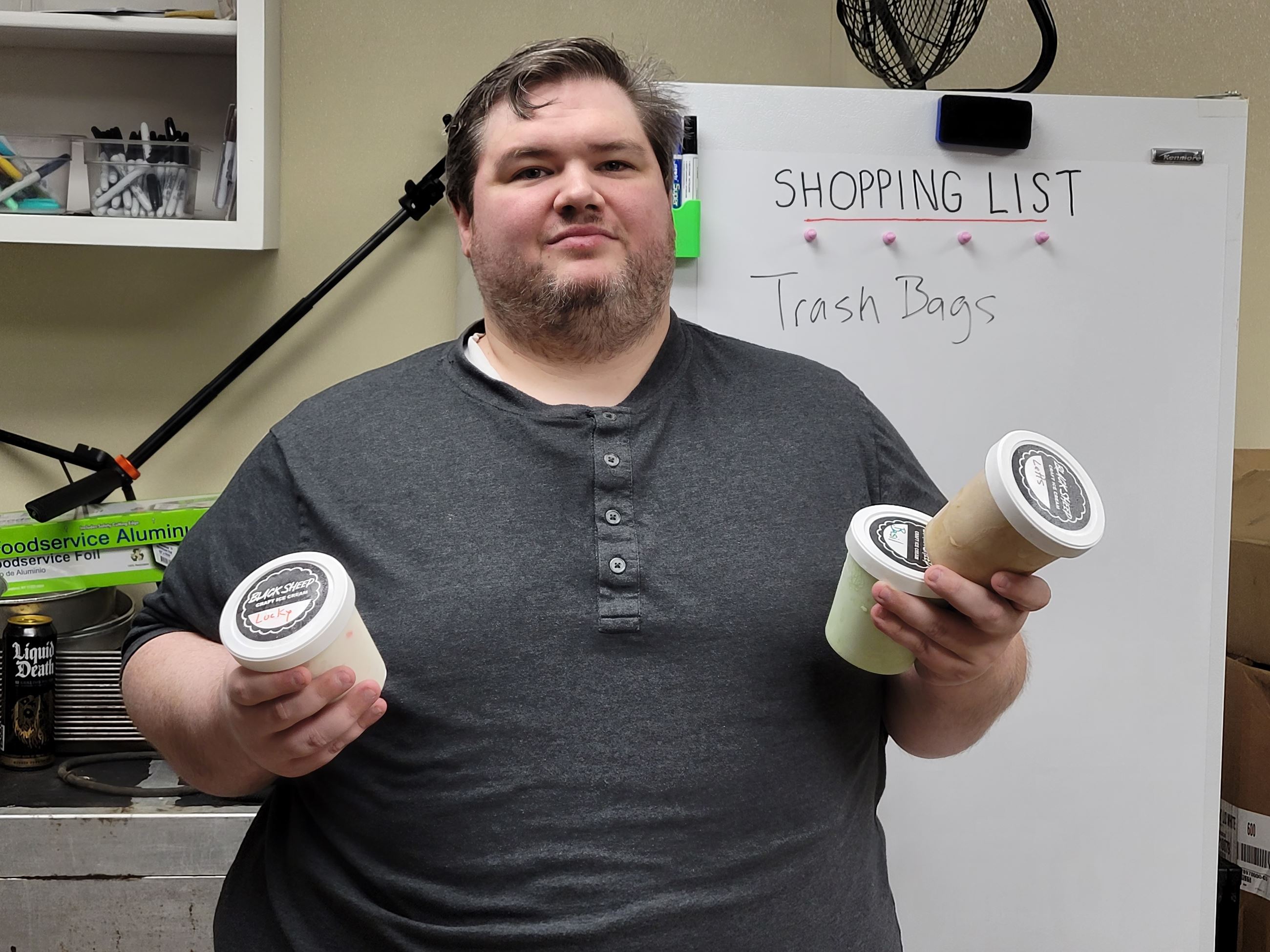 Zac Turgeon of Black Sheep Craft Ice Cream
