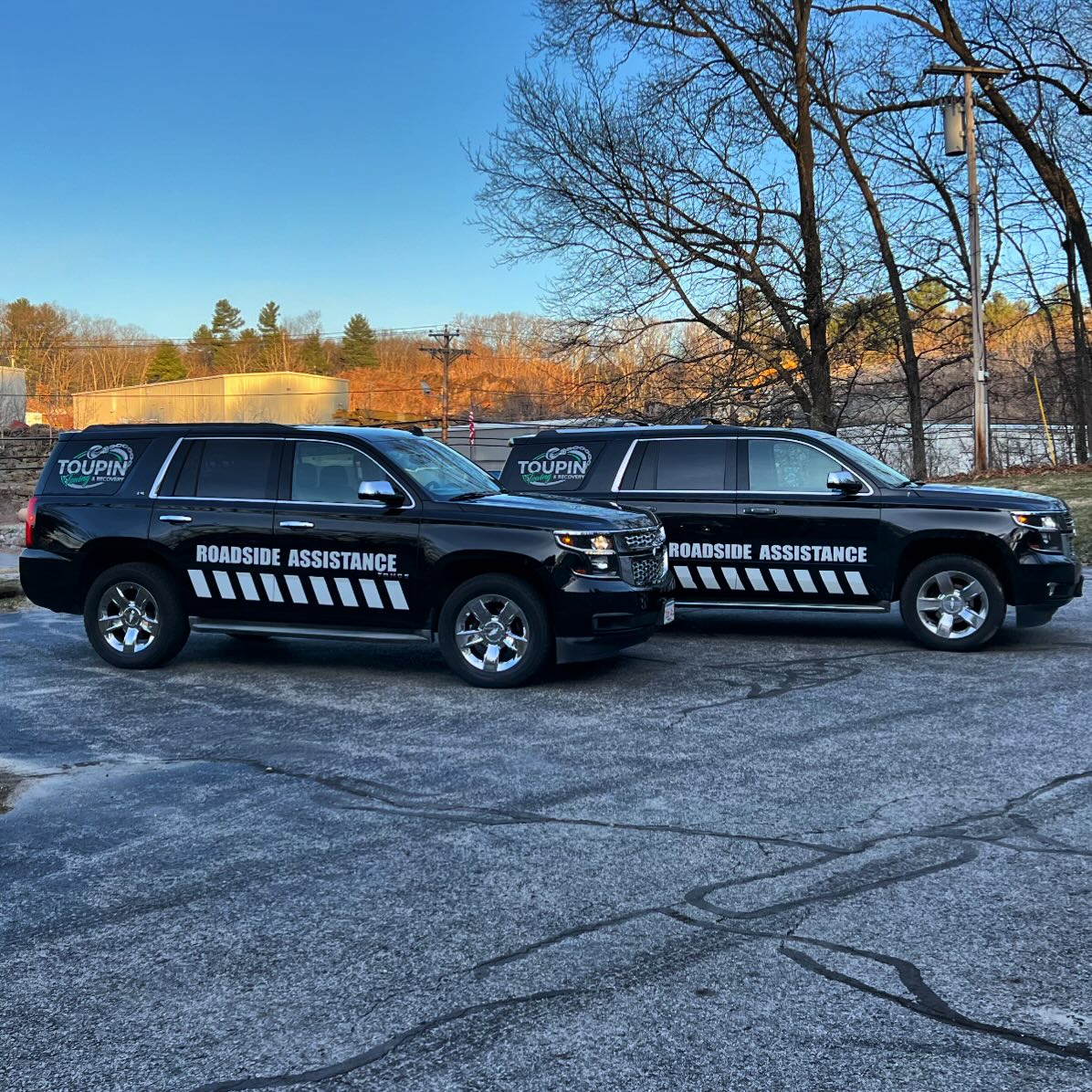 Roadside assistance is what Toupin Towing & Recovery is all about. (COURTESY BRYAN TOUPIN)